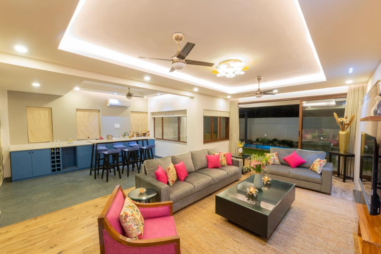 Ayan Villas With Private Pool Siolim Bagian luar foto