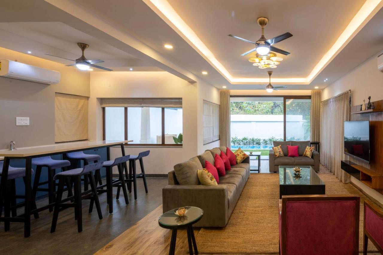 Ayan Villas With Private Pool Siolim Bagian luar foto
